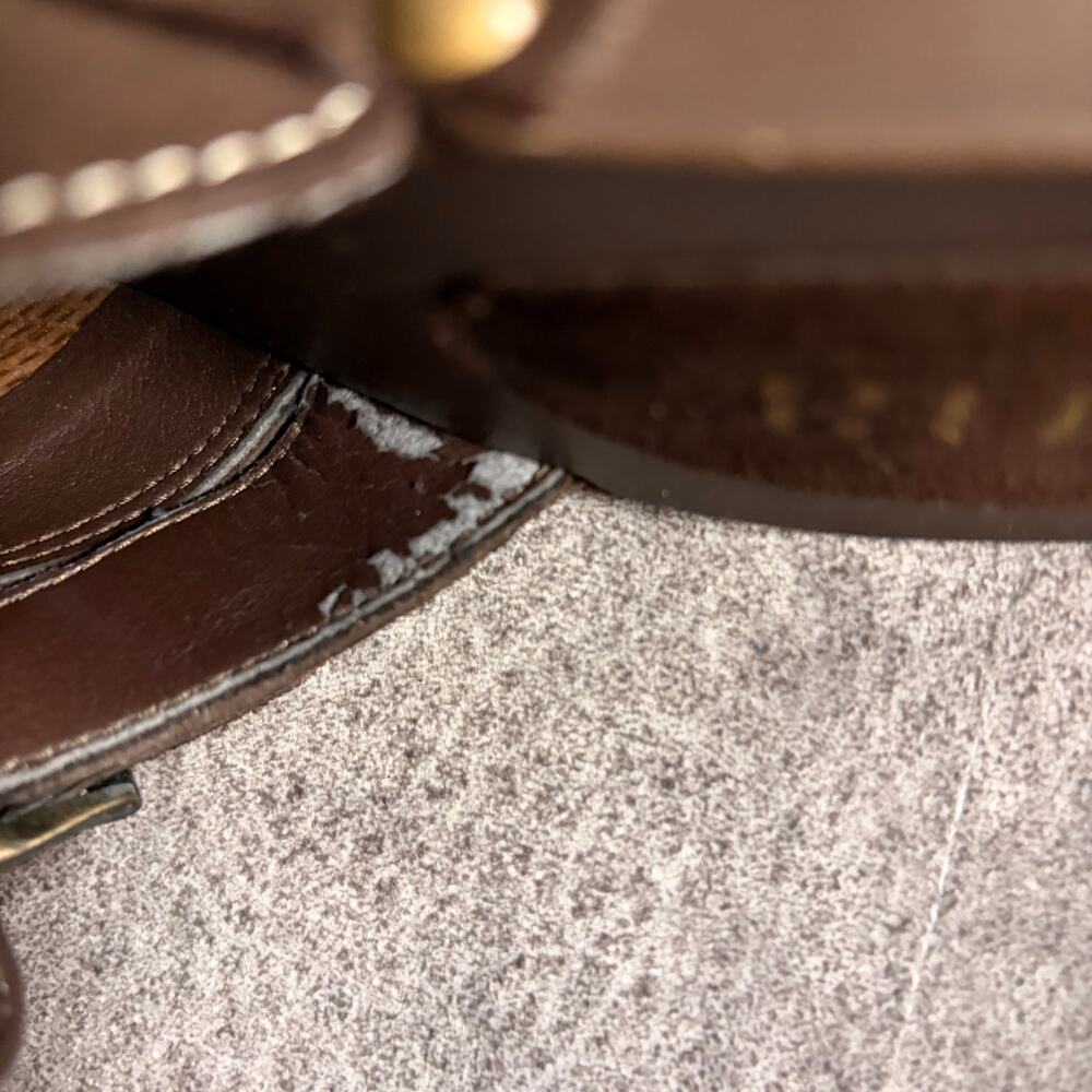 Vintage Brown Suede Ana Mule Heels - Picture 6 of 6